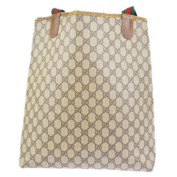 Auth Gucci Gg Pattern Sherry Shoulder #37003G23B - Picture 3 of 11